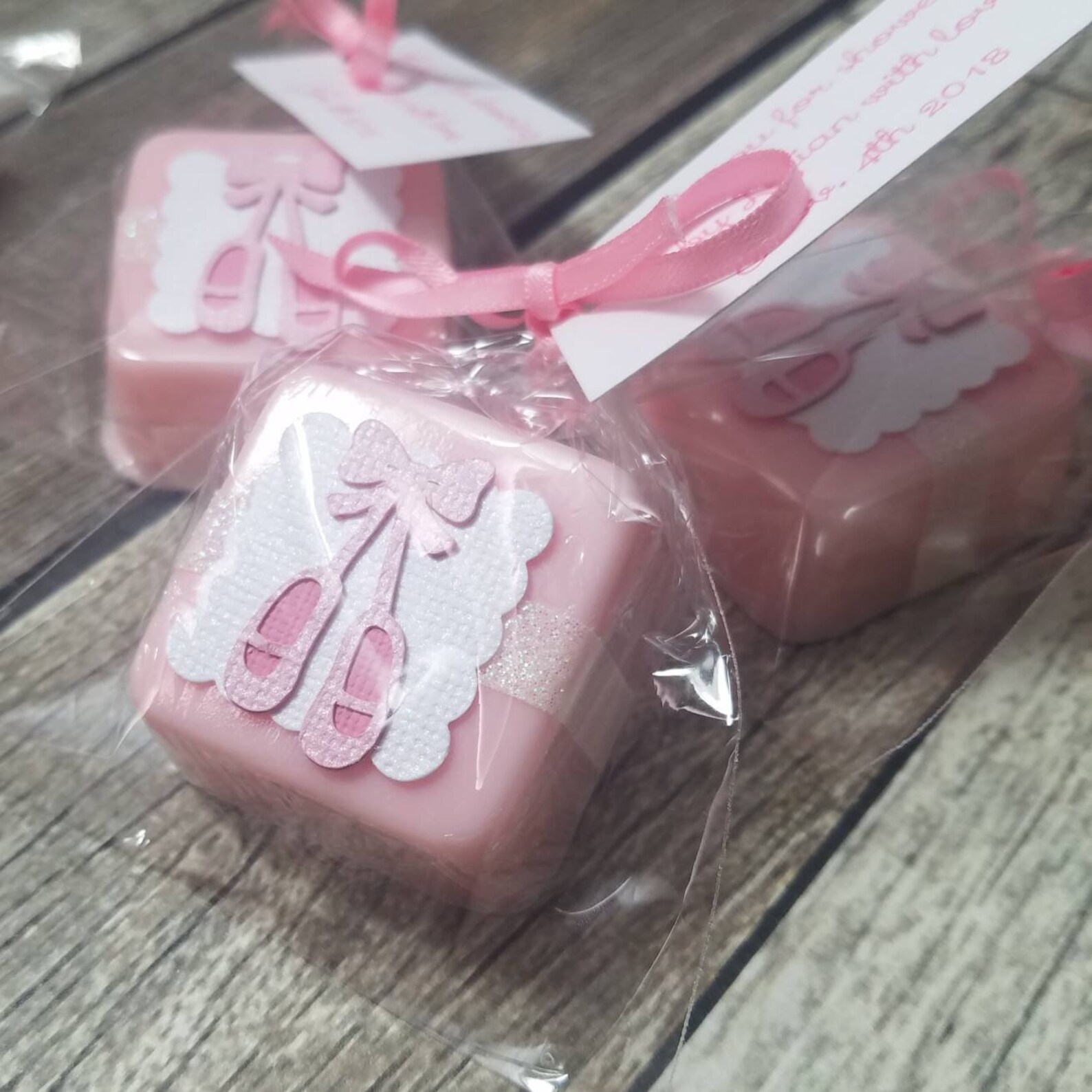 ballerina baby shower favors ballet shoe soaps