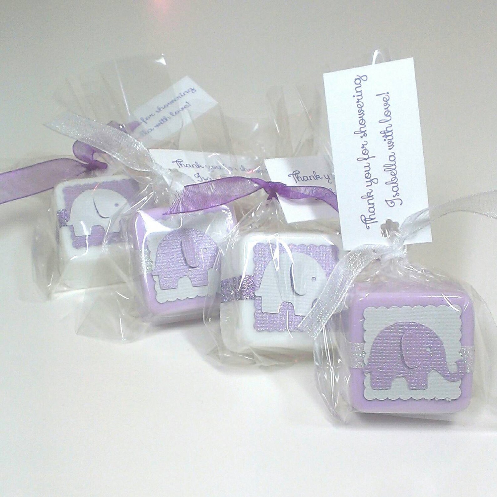 Baby Shower Elephant Favors for Girl Etsy