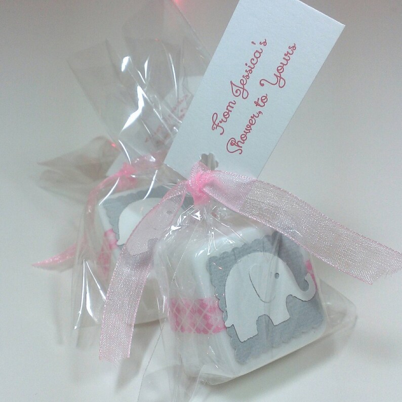 Baby Shower Favors Girl Elephant Baby Shower Favors Etsy