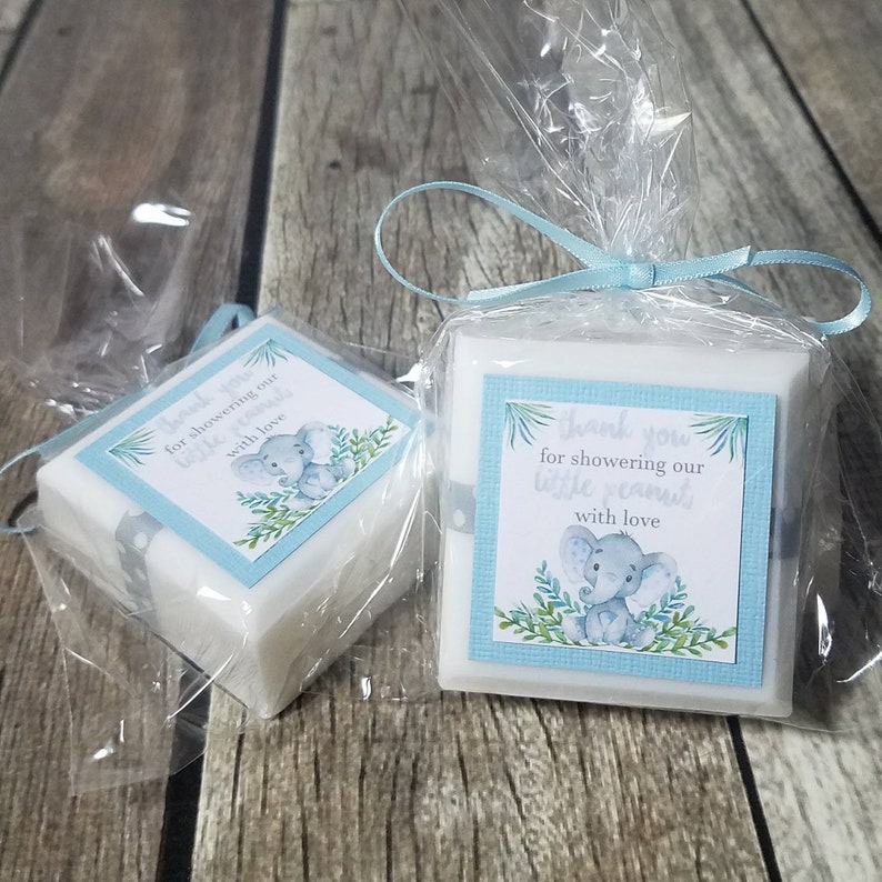 Elephant Baby Shower Favors Or Baptism Favors Boy Or Girl Etsy