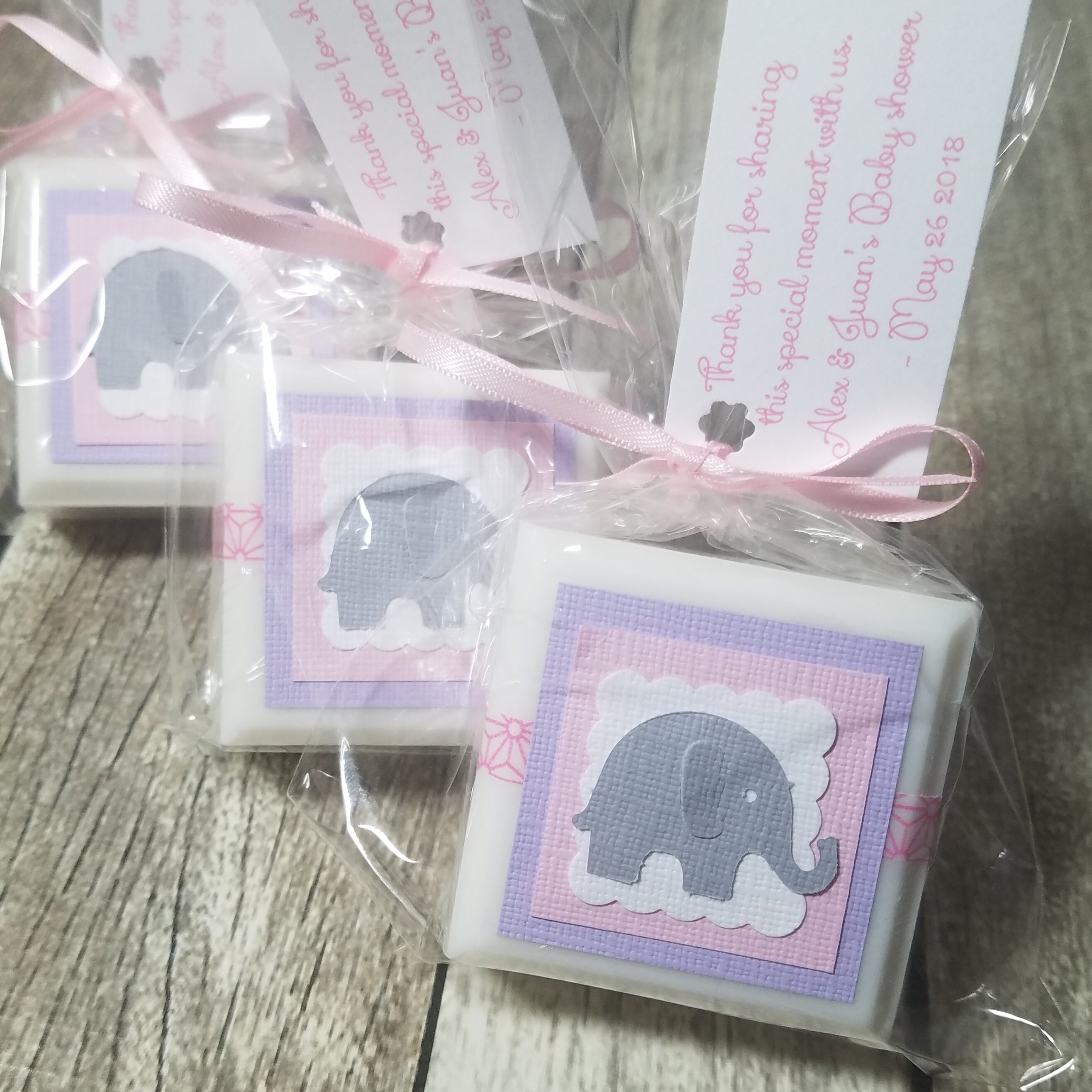 Baby Shower Girl Elephant Favors Etsy Baby Shower Girl Elephant Favors Etsy