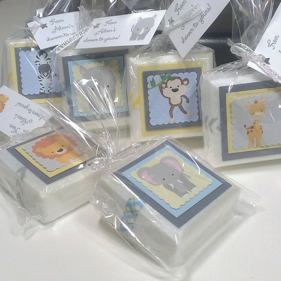 Jungle Safari Baby Shower Favors for Boys or Girls Gender Etsy