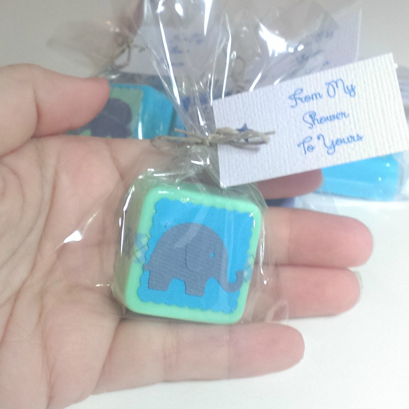 Baby Shower Elephant Favors for Girl Etsy