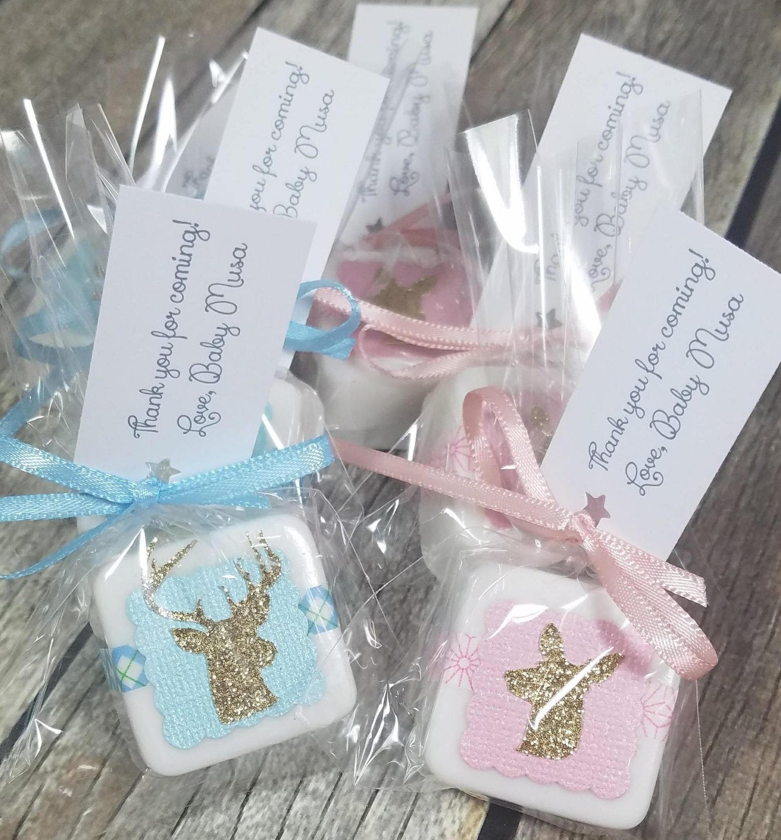 Gender Reveal Ideas Party Favors Twin Baby Shower Favors Twins Etsy