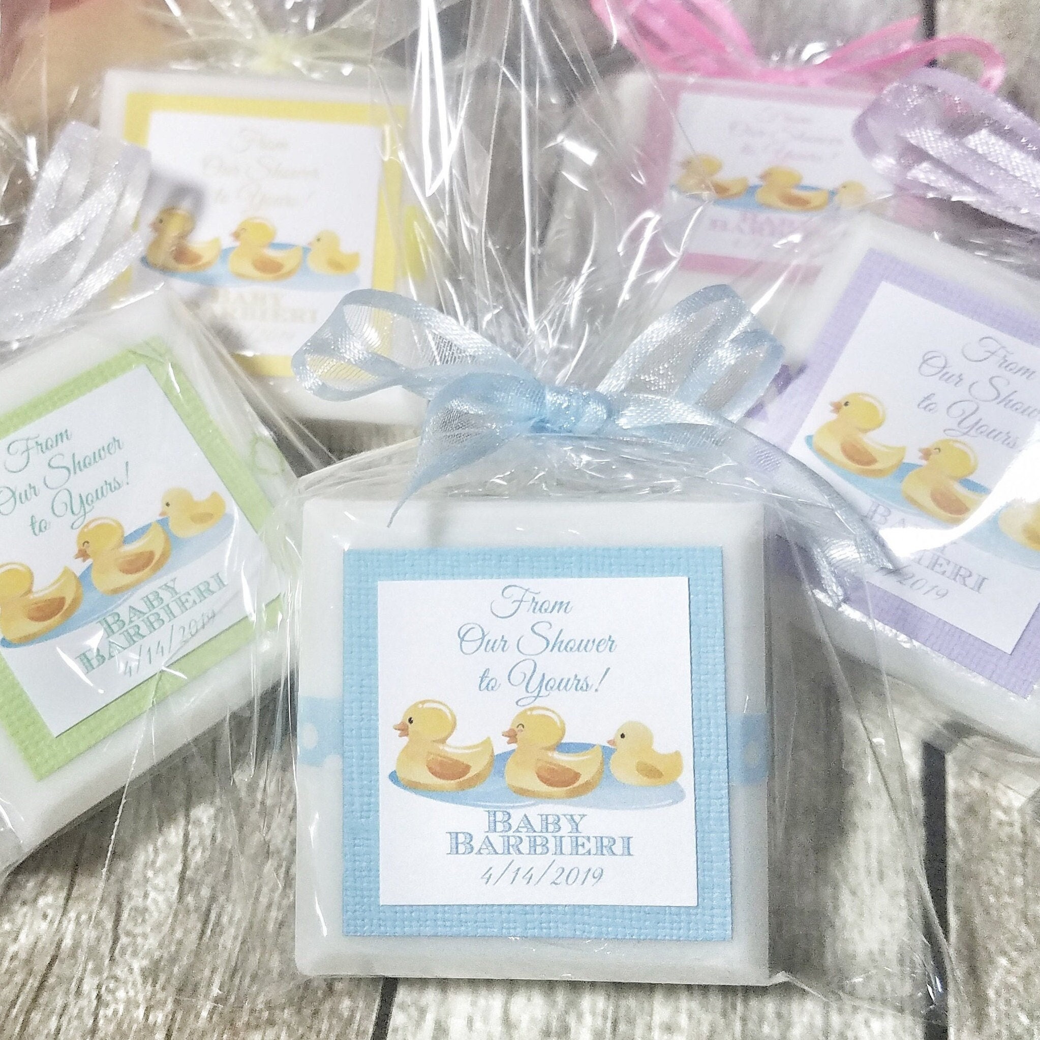 Rubber duck  baby shower favors, First Birthday favor for guests or decorations, made with soap