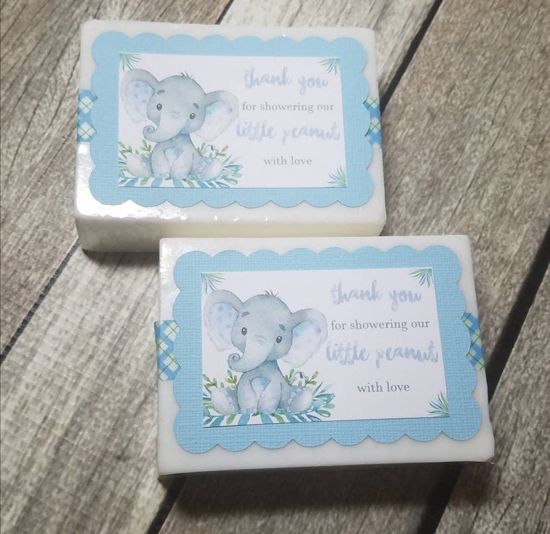 Baby Shower Elephant Favors for Boys or Girls Soap Etsy