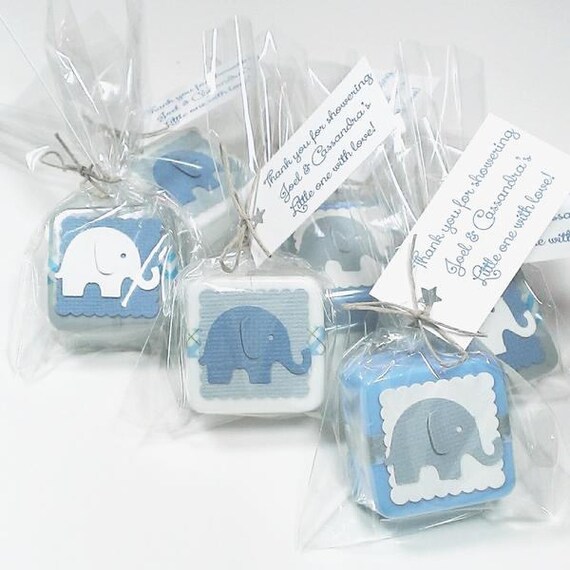 Elephant Baby Shower Favors For Boys Image 0