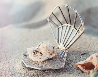 Seashell Ring Box: Glass Beach Wedding Ring Holder
