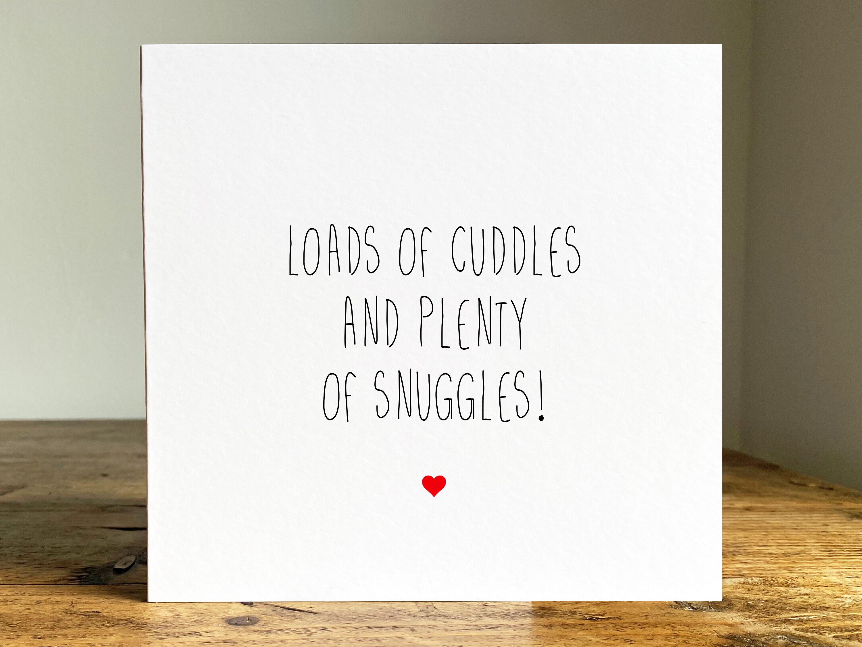 Cute Greetings Card Card For Friend Love Quote Card Etsy