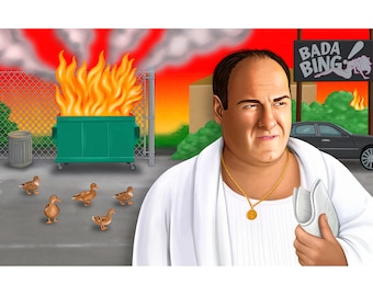 Tony Soprano Print