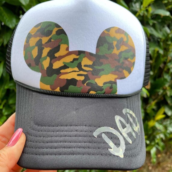 Camo Mickey Personalized Disney Trucker 