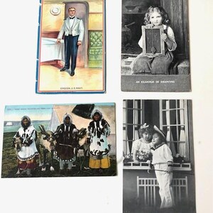 Vintage postcards 1900-1930 Lot of 12