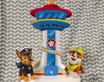 paw patrol lookout tower climbing frame