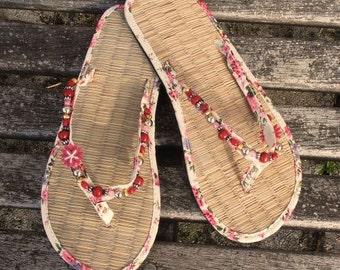 Decorated Flip Flops - Etsy