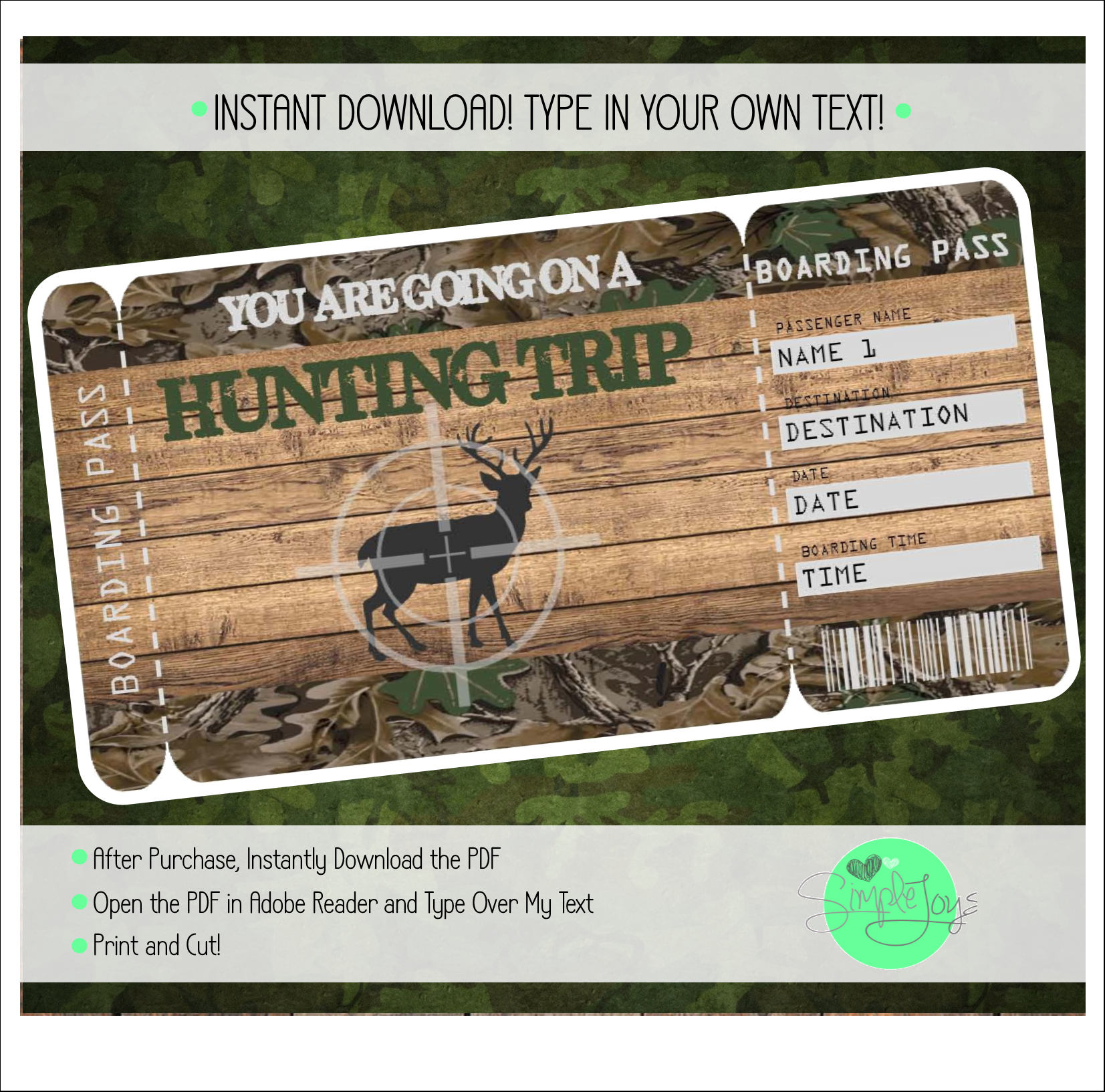 hunting trip giveaways 2023
