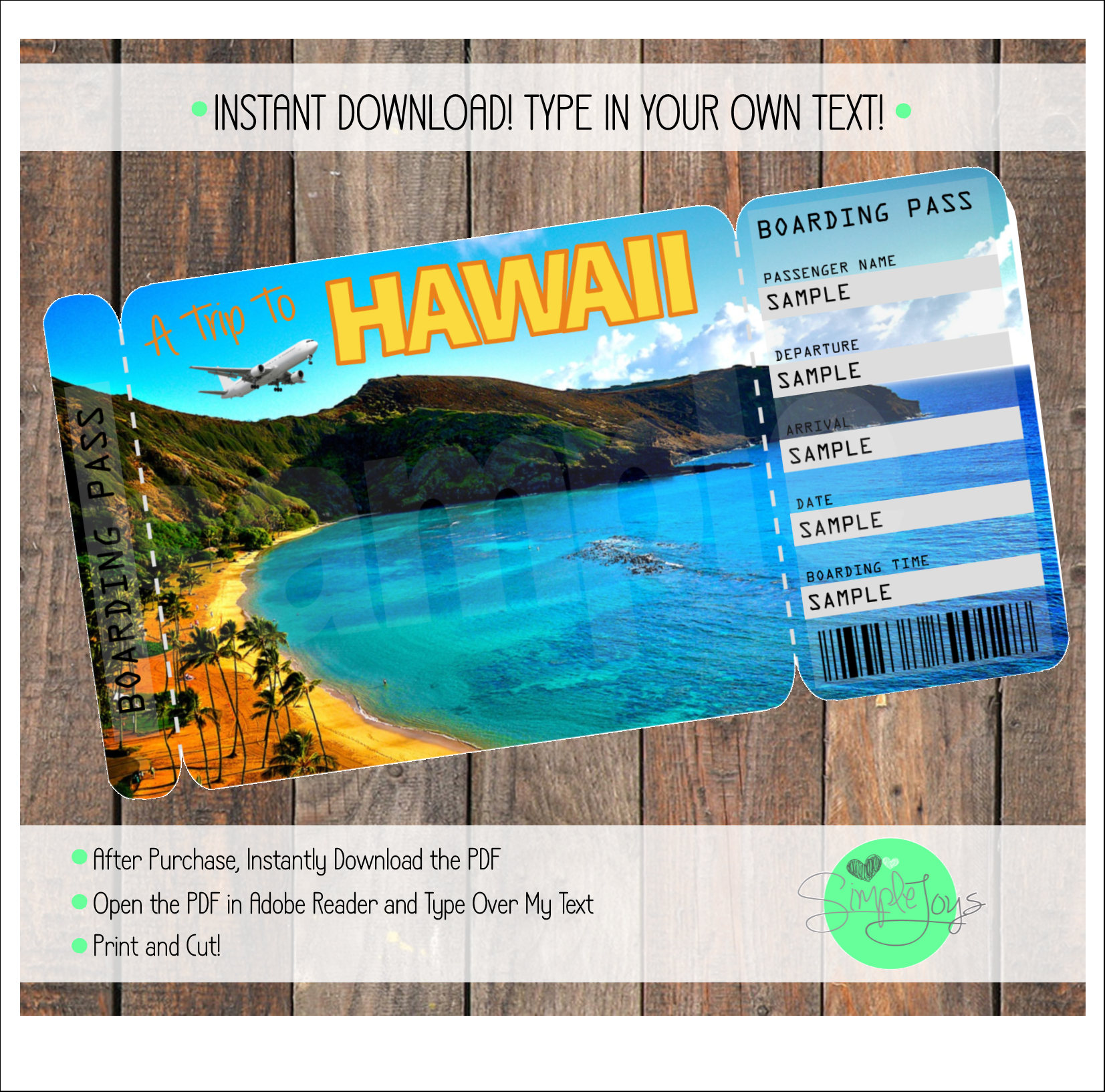 round trip ticket hawaii