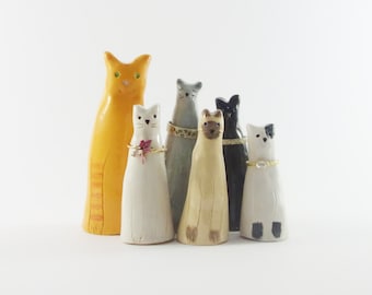 Ring Cone, Choose Your Colour, Cat Ring Holder, Ring Display, Ceramic Cone Ring