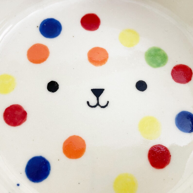 Cat Bowl, Ceramic Cat Food Bowl Handmade, Cat Lover Gift, Pet Bowl 画像 2