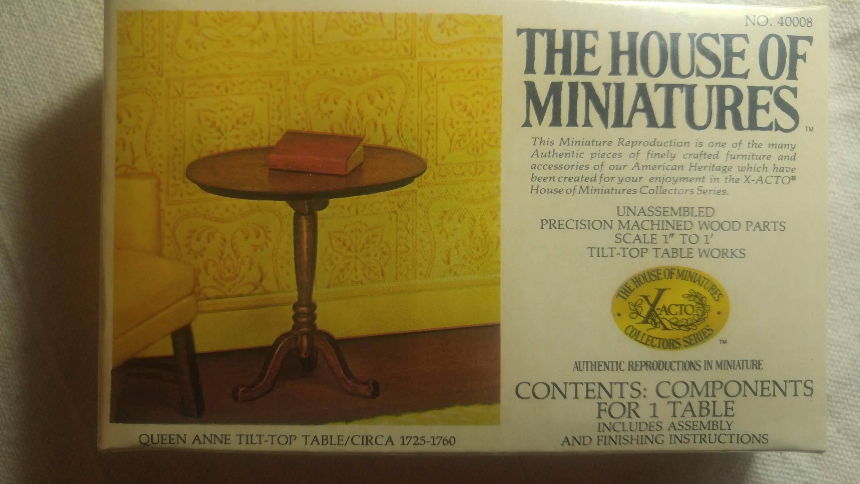 house of miniatures dollhouse furniture kits