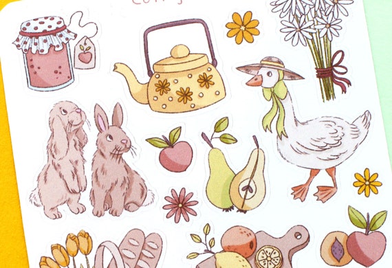 decorative stickers with motifs of exotic animals Sticker sheets scrapbook and bullet journal stickers decorative stickers with motifs of exotic animals Sticker sheets scrapbook and bullet journal stickers