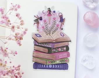 Dancing Fairies Waterproof Matt Vinyl Sticker | Journal Sticker, Planner, Witchy Sticker, Magical, Witchy, Fairy Tale