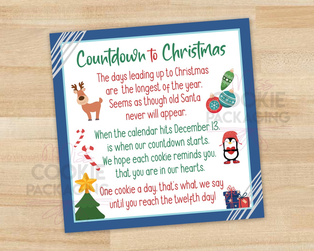 12 Day Navy Blue Cookie Advent Calendar POEM printable File 5 X 5, Christmas Cookie Advent Calendar Card, Mini Christmas Cookie Card - Etsy 12-day-navy-blue-cookie-advent-calendar-poem-printable-file-5-x-5-christmas-cookie-advent-calendar-card-mini-christmas-cookie-card-etsy