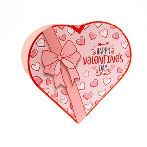 HEART Shaped Box - Valentine&#39;s Day Cookie Packaging Box, Valentine&#39;s Day Packaging, Heart Box, Cookie Box, Bakery Box, Valentine&#39;s Day Gift