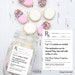 Printable Rx Label for Cookie 'Prescription' Jar - 3' x 4' Cookie Rx Jar Label - Nurse Appreciation Gift - Get Well Soon Cookie Gift