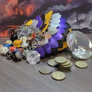 Non-Binary ~*PRIDE*~ Scalemail Dice Bag