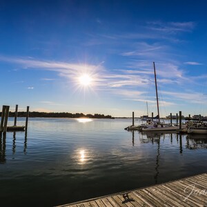 Beaufort NC Waterfront Vertical - Digital Download
