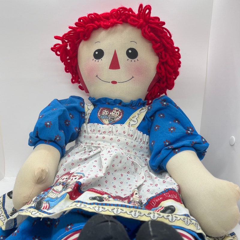 Red Rgdoll Red Hair Rag Doll - Etsy