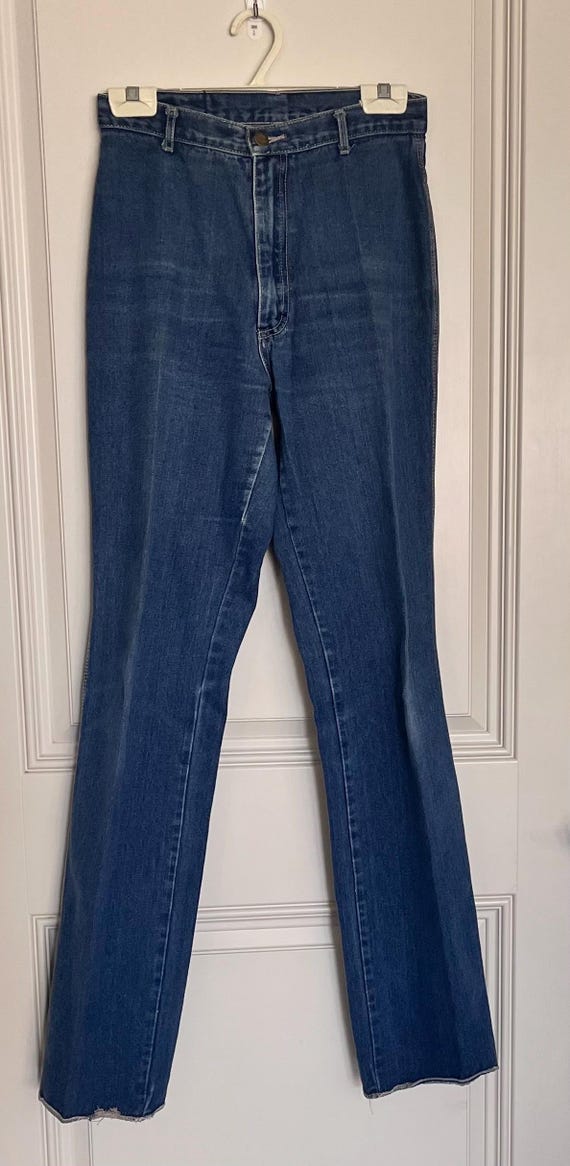 Vintage 1970s Britannia Jeans, Women's Size 11, Retro Denim View 5