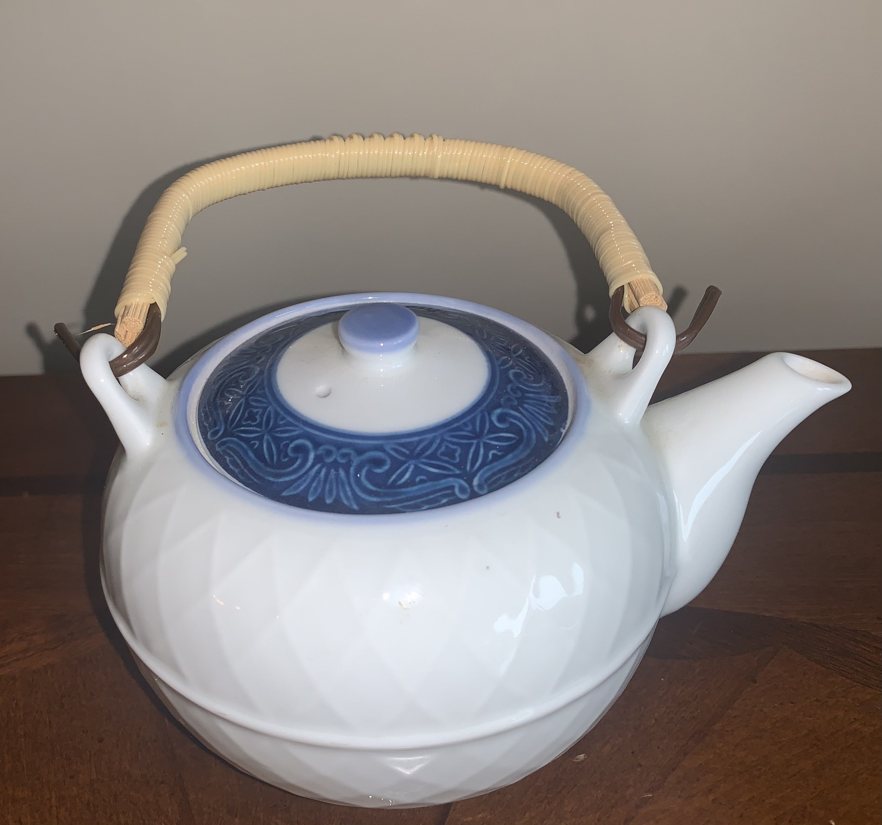 Teapot With Bamboo Handle Japanese Style Bamboo Teapots Etsy