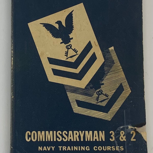 Navy Training Book Etsy