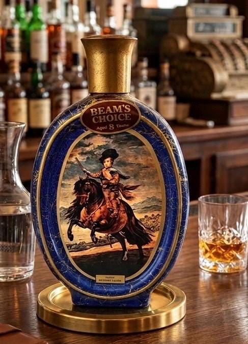 Beams Choice Vintage Bottle - Etsy