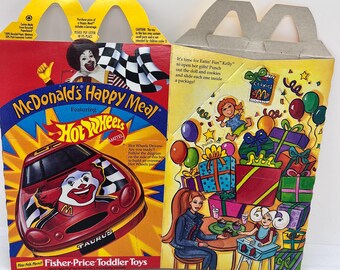 Ancienne Voiture De Police McDonald's Hot Wheels/Majorette 1998 - Miniature De Collection Occasion