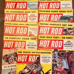 Vintage Hot Rod Magazine - Etsy