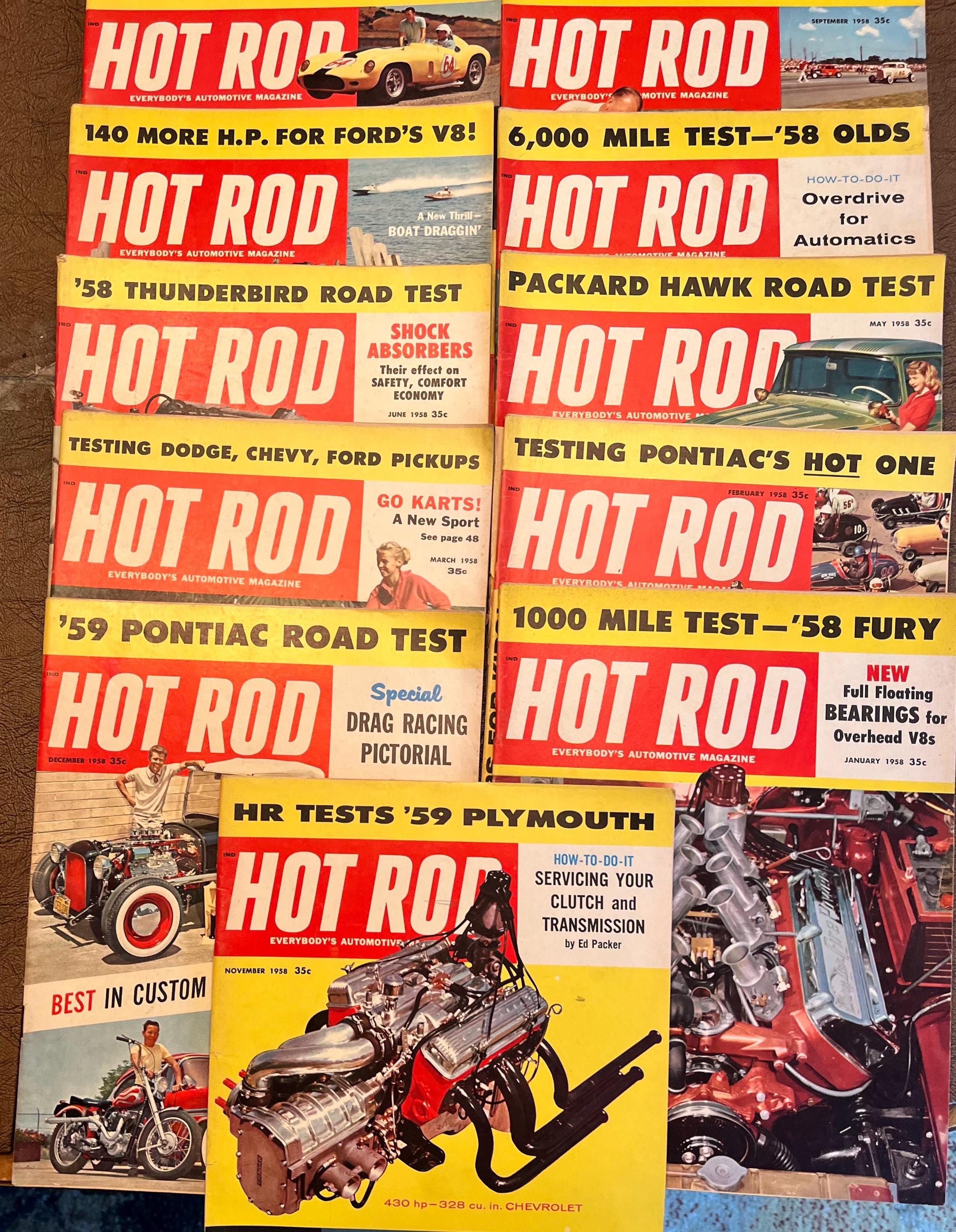 Vintage Hot Rod Magazine - Etsy