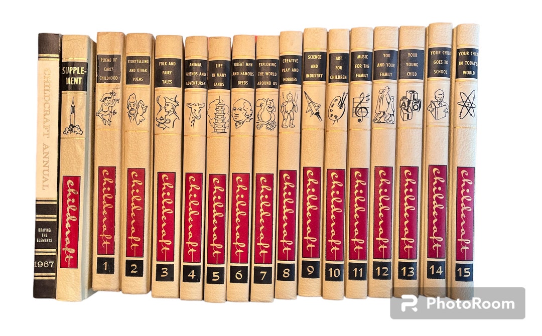 Vintage Childcraft Books ©1954, Excellent Condition, Your Vintage Childcraft Books ©1954, Excellent Condition, Your