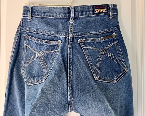 Vintage 1970s Britannia Jeans, Women's Size 11, Retro Denim