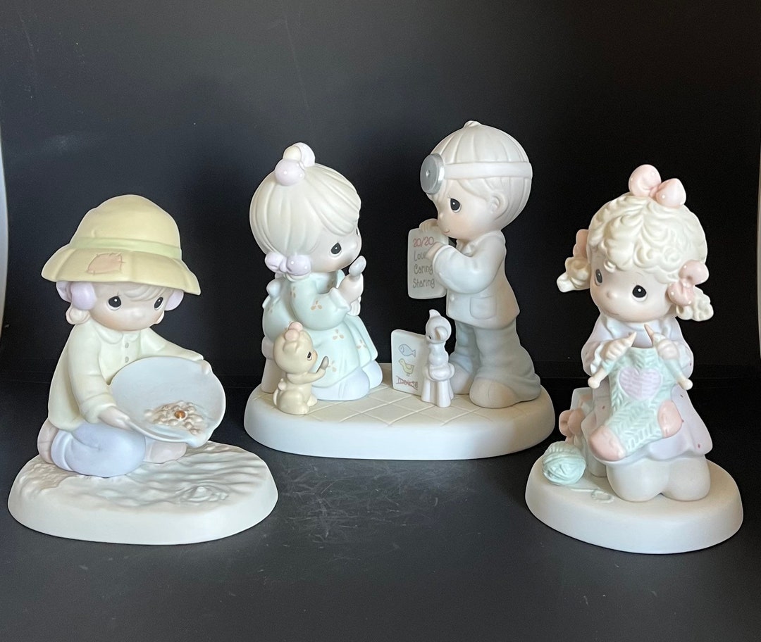 Vintage Precious Moments Figurines: 1995-1997, Three Piece