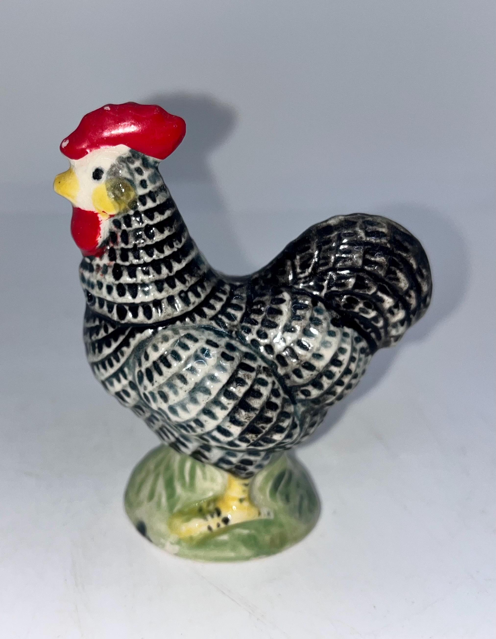 * vintage rooster ❀ イースターの ニワトリさん Japan Porcelain Rooster - Etsy