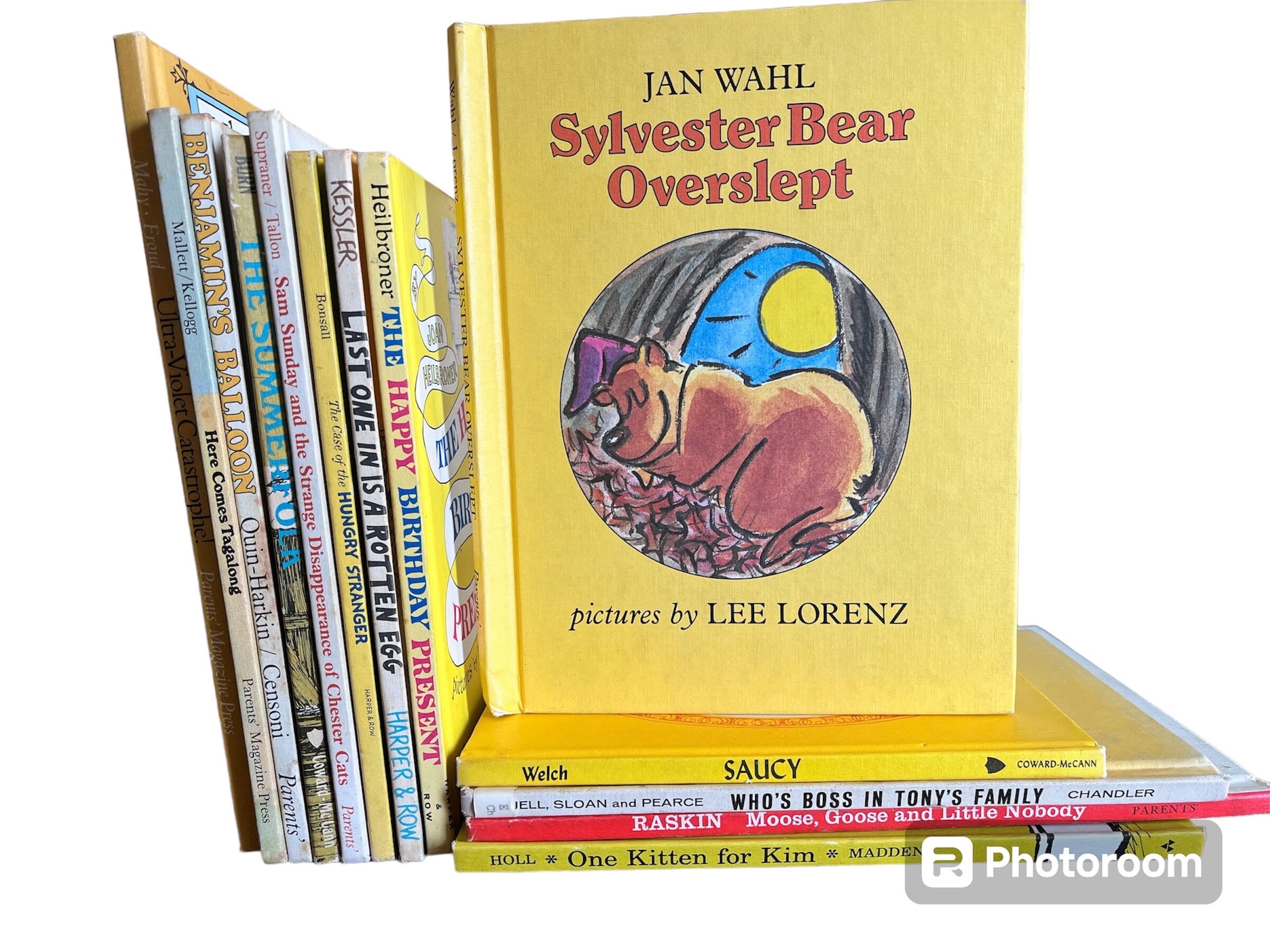 Vintage Yellow Children's Book Lot: 13 Easy Readers - Etsy