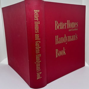 Livre pour homme à tout faire Better Homes & Gardens vintage, première édition de 1951