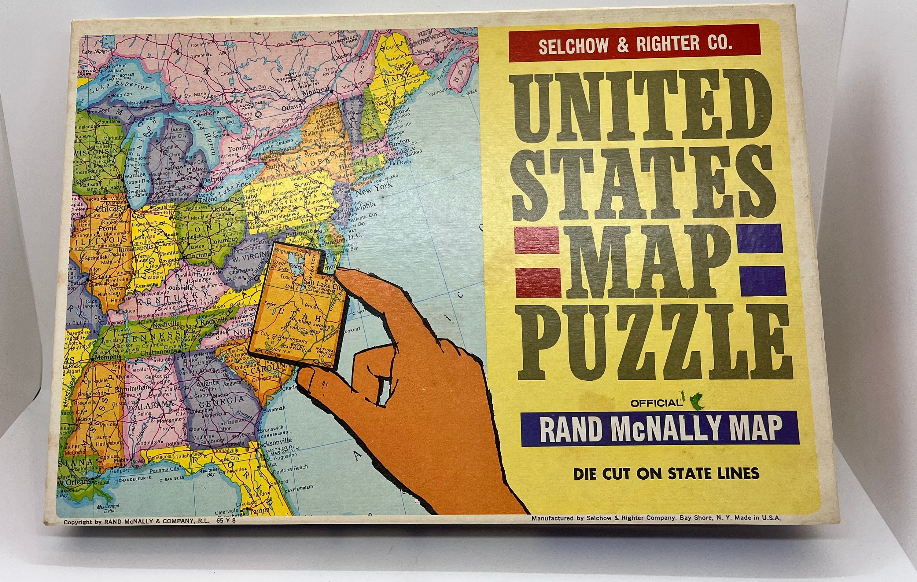 United States Map Puzzle Printable - Il Fullxfull.5485401851 Hgxl