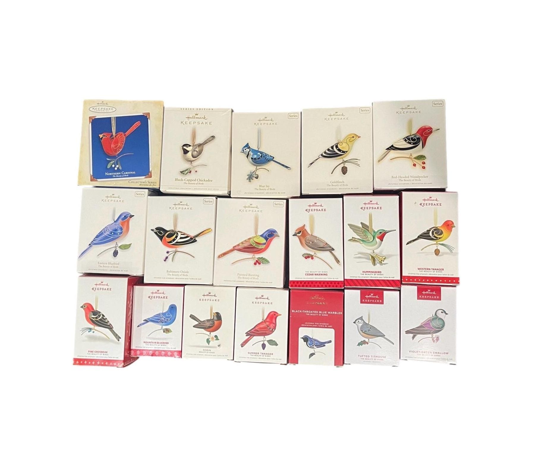 Vintage Bird Ornaments - Etsy