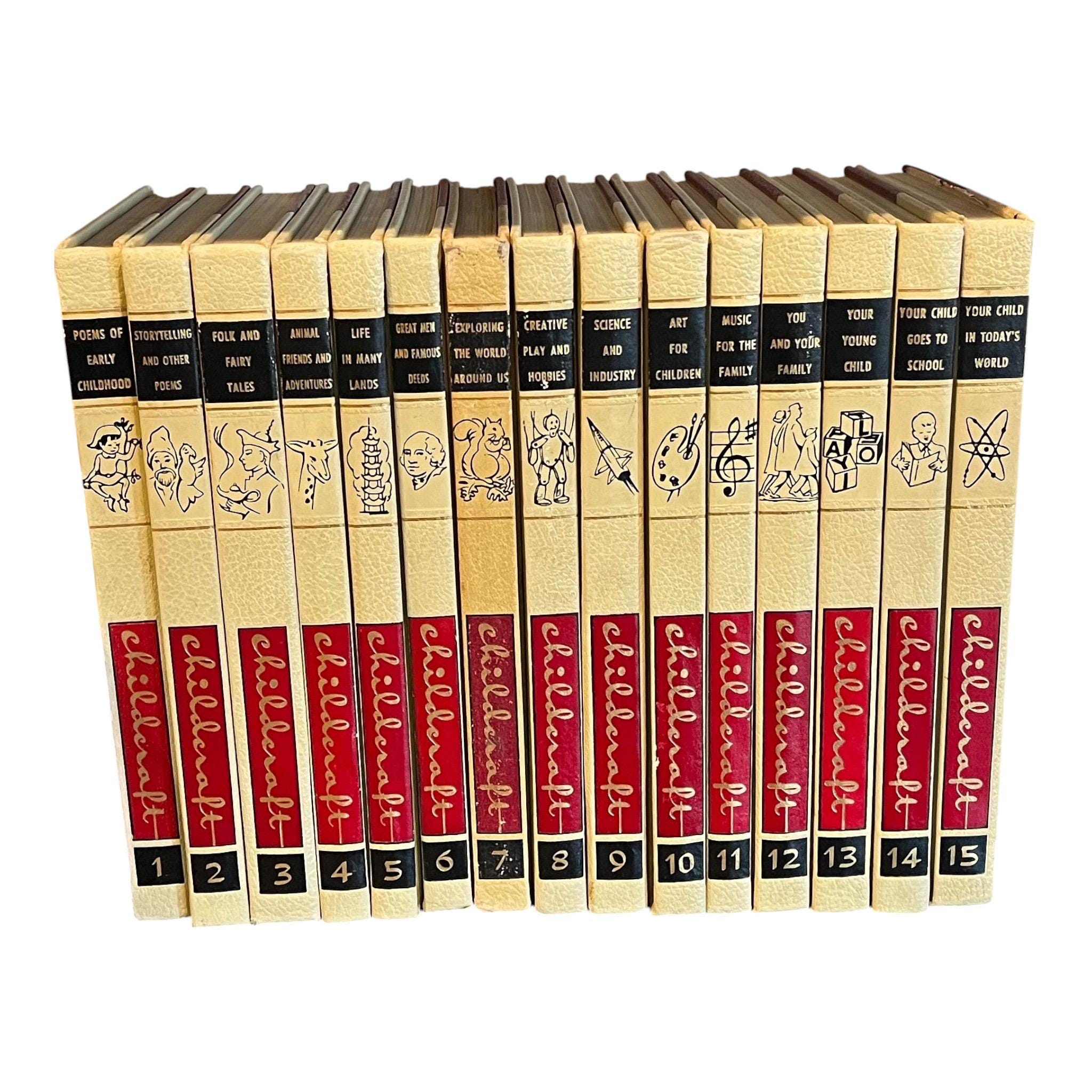 Vintage Childcraft Book Set - Etsy