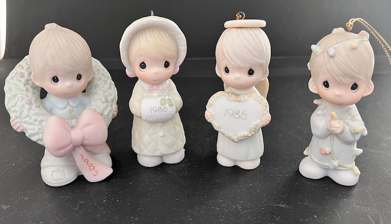 Precious Moments Dated Christmas Figurines Ornaments With Boxes - Etsy