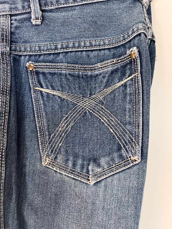 Vintage 1970s Britannia Jeans, Women's Size 11, Retro Denim View 6
