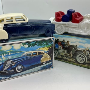 Vintage Avon Car After Shave Bottles: Thomas Flyer & Pierce Arrow